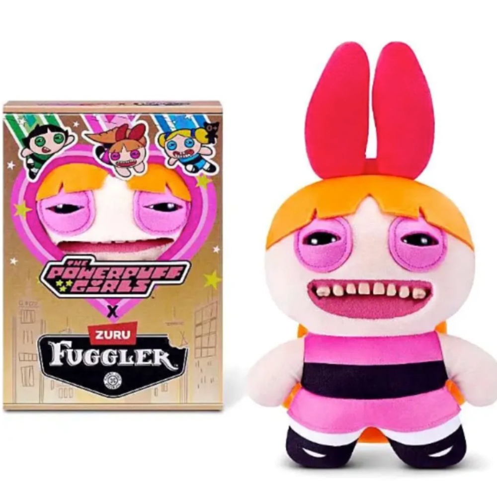 Fuggler Powerpuff Girls 9 inch Funny Ugly Monster Soft Stuffed Plush Toy by ZURU